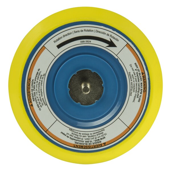 Dual Action Air Sander, 6in.