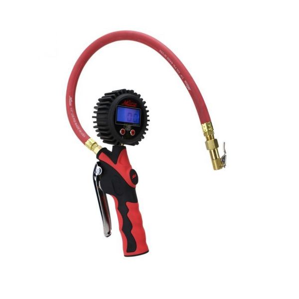 Pistol Grip Digital Inflator Gauge, Kwik Grip Euro Chuck, 20