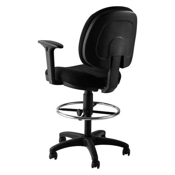 NPS Comfort Task Stool with Arms 245345 Height