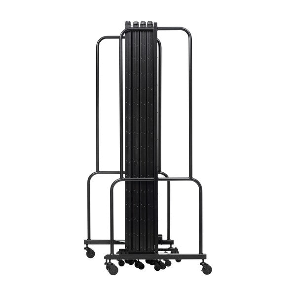 NPS Room Divider, 6' Height, 9 Sections, Grey