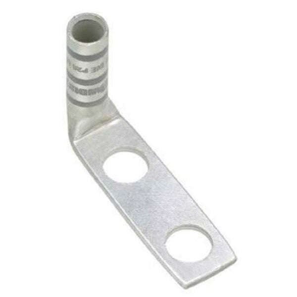 Lug Compression Connector, No.2 AWG