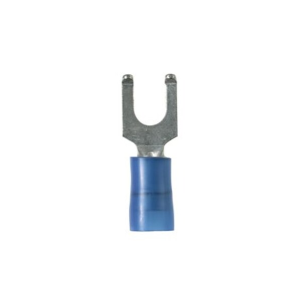 Fork, Flange, Nylon, 16-14 Awg, #8, PK100
