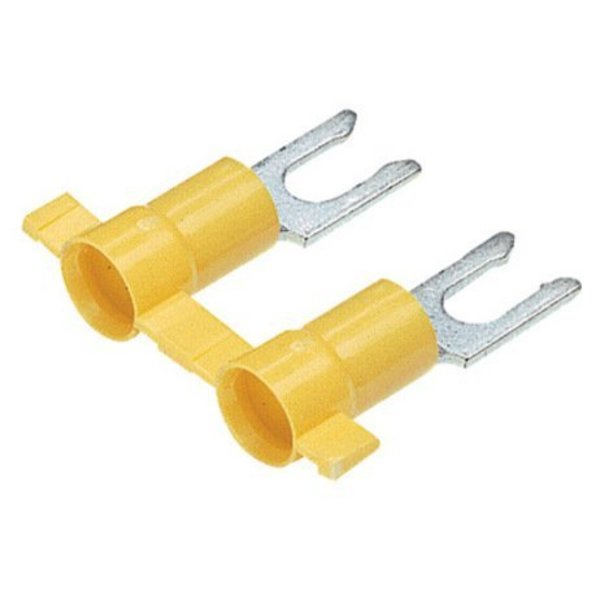 Fork Trm, Lkg, Vyl, 12, 10Awg, #10Stud, PK2000