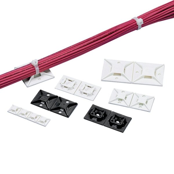 Cable Tie, Mount, Adh, 1