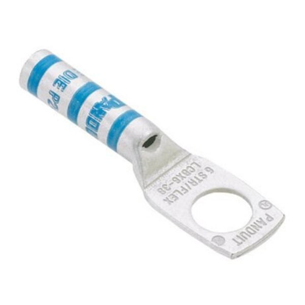 Lug Compression Connector, No.2 AWG