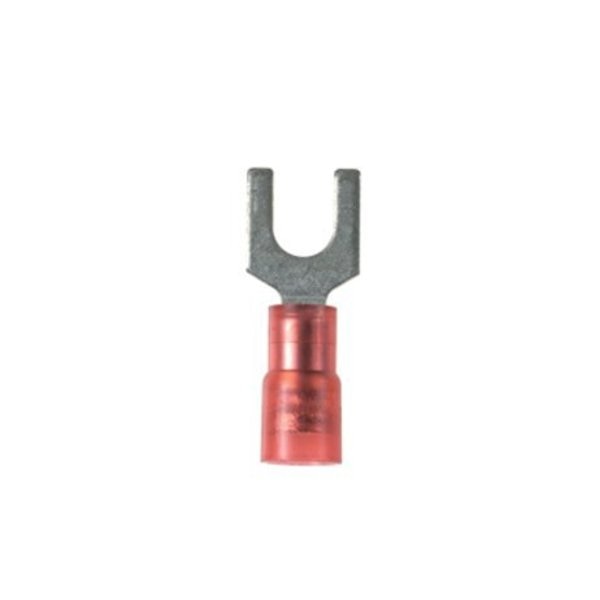 22-18 AWG Nylon Fork Terminal #8 Stud PK100