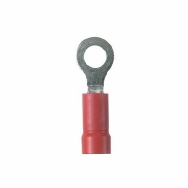 22-18 AWG Vinyl Ring Terminal #6 Stud PK1000
