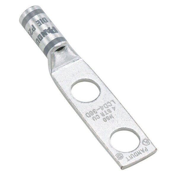 Lug Compression Connector, No.2 AWG