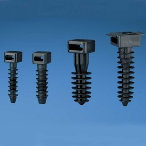 Cable Tie Mount, Masonry Push Barb, PK500