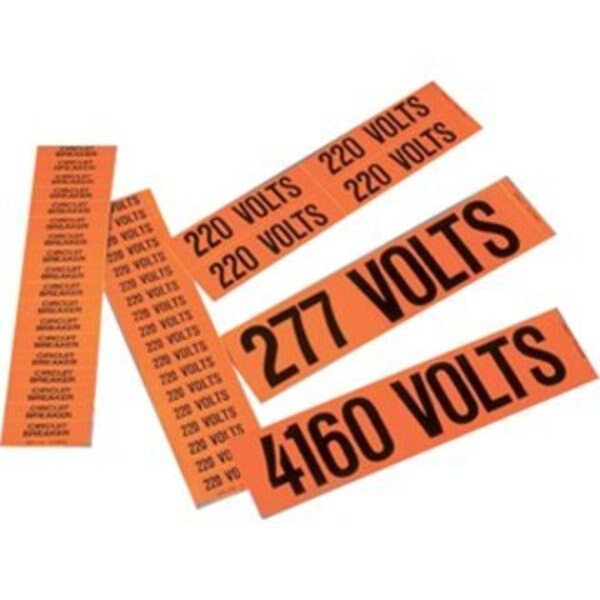 Volt Mrkr, Vyl ft12470 Volts ft, Bl/or, PK5