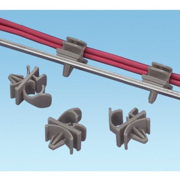 Wire Clip, Push Mount, PK200