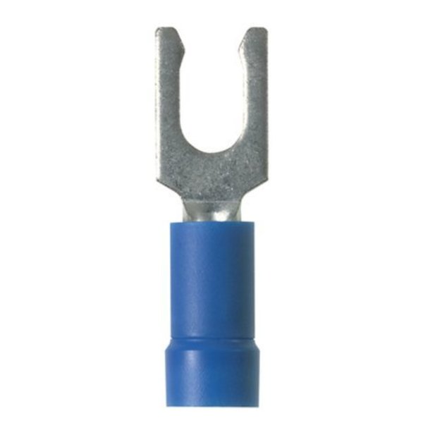 16-14 AWG Vinyl Fork Terminal #10 Stud PK100