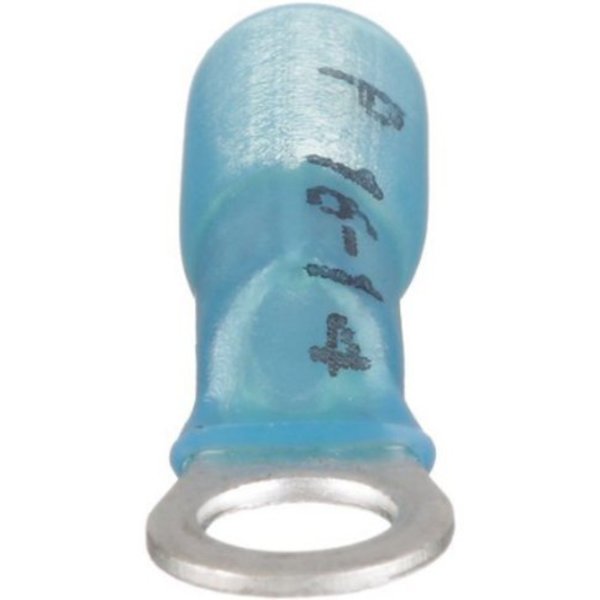 16-14 AWG Heat-Shrink Ring Terminal 1/4