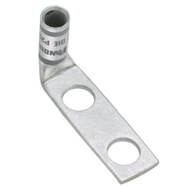Lug Compression Connector, No.6 AWG