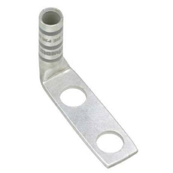 Lug Compression Connector, No.6 AWG