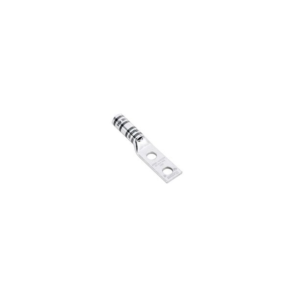 Lug, Cu, 2 Hole, 350 Kcmil, 1/2 Stud, 1.75