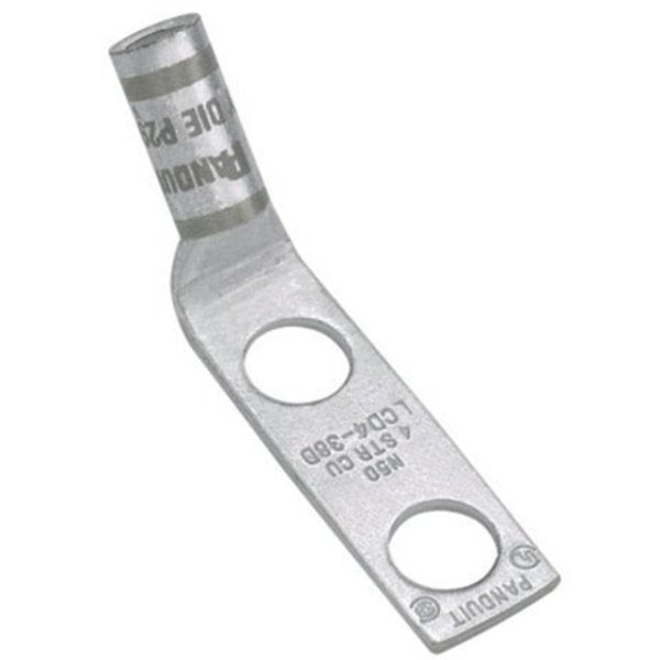 Lug Compression Connector, No.6 AWG