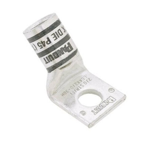 Lug, Cu, #1 Awg, 1/4 Stud, 45 deg