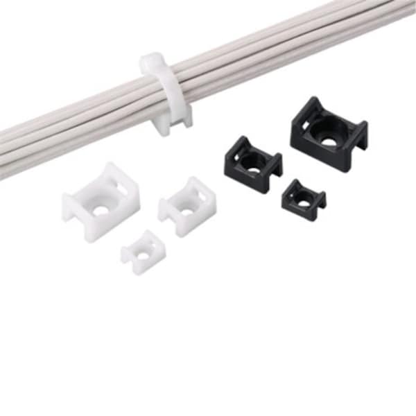 Cable Tie Mount, Screw Applied, PK100