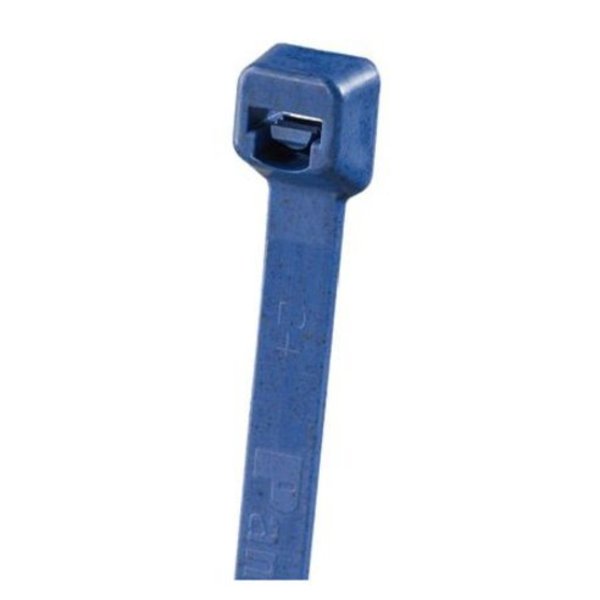 Cable Tie, 11.5, Polypropylene, Blue, PK100