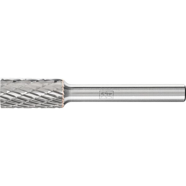 TOUGH Carbide Bur - Cylind. (Plain End) - DBL Cut (3R) - 3/8