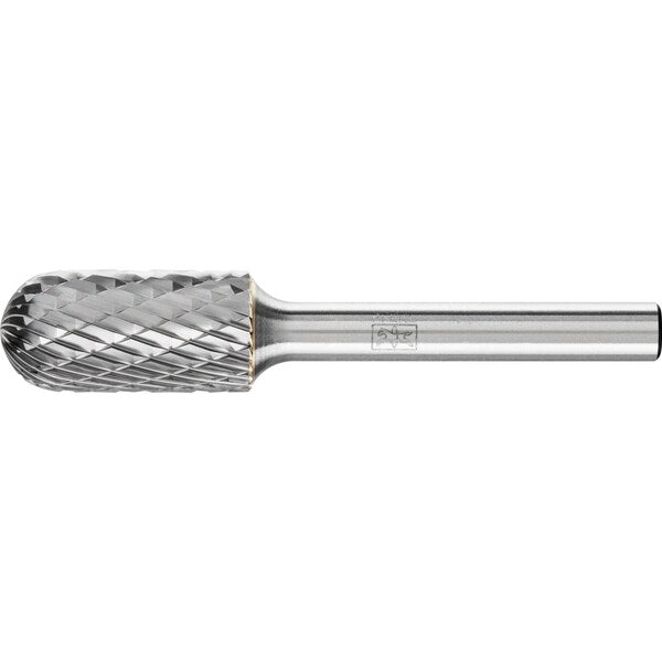 TOUGH Carbide Bur - Cylind. (Radius End) - DBL Cut (3R) - 1/2