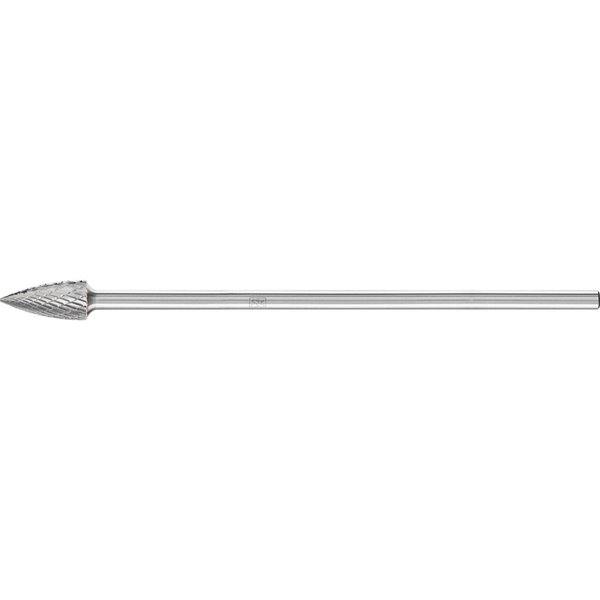 TOUGH Carbide Bur - Tree Shape (Pointed) - DBL Cut (3R) - 1/2