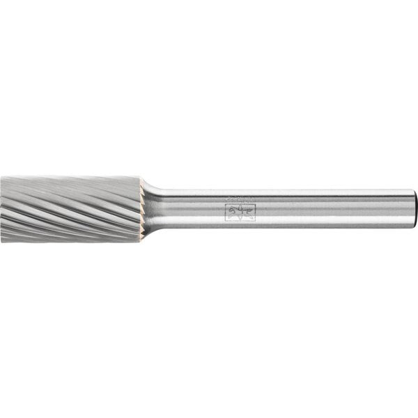Carbide Bur - Cylind. (Plain End), SGL Cut - 3/8