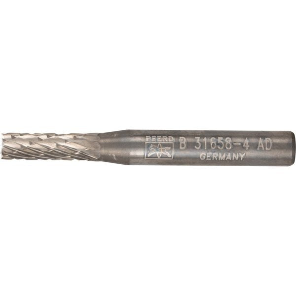 Carbide Bur - Cylind. (End Cut), DBL Cut - 3/16