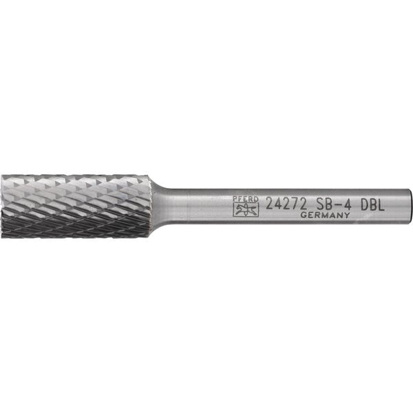 Carbide Bur - Cylind. (End Cut), DBL Cut - 7/16