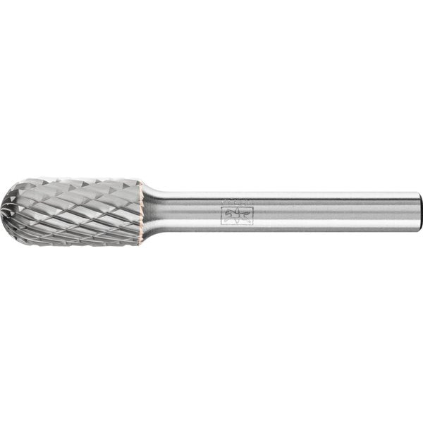 Carbide Bur - Cylind. (Radius End), DBL Cut - 3/8