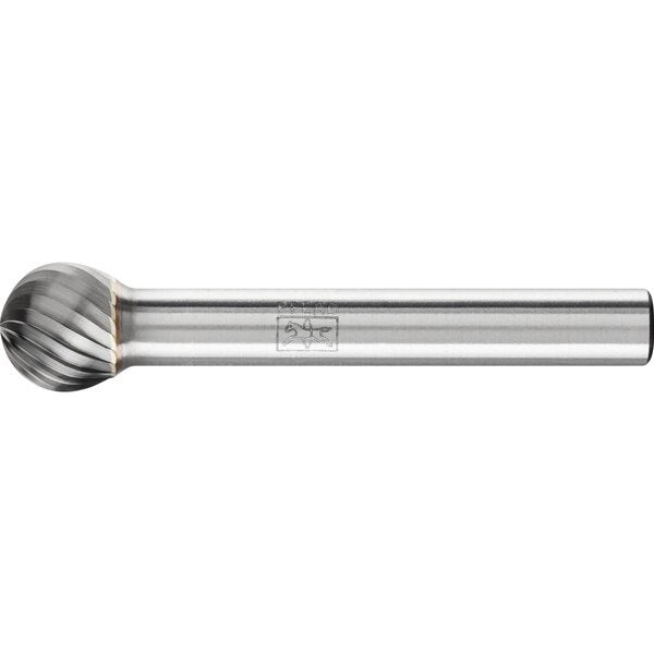 Carbide Bur - Ball Shape, SGL Cut - 3/8