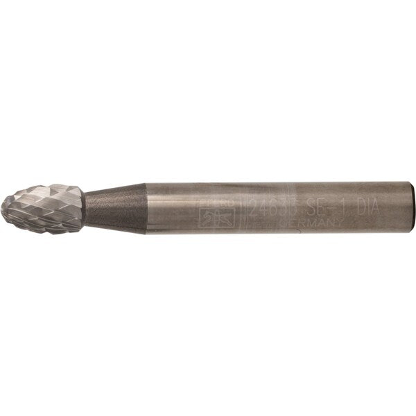 Carbide Bur - Oval Shape, DIA Cut - 1/4