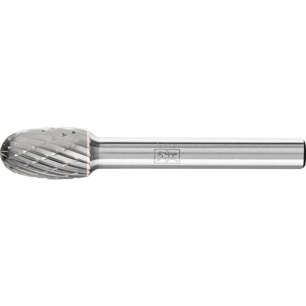 Carbide Bur - Oval Shape, DBL Cut - 3/8