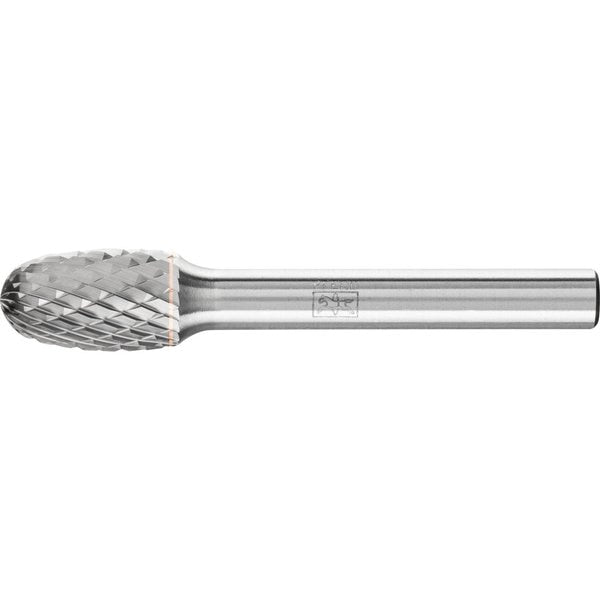 Carbide Bur - Oval Shape, DIA Cut - 3/8