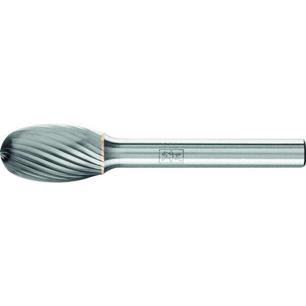 Carbide Bur - Oval Shape, SGL Cut - 1/2