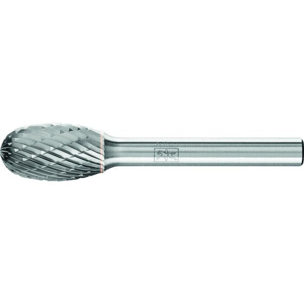 Carbide Bur - Oval Shape, DBL Cut - 1/2