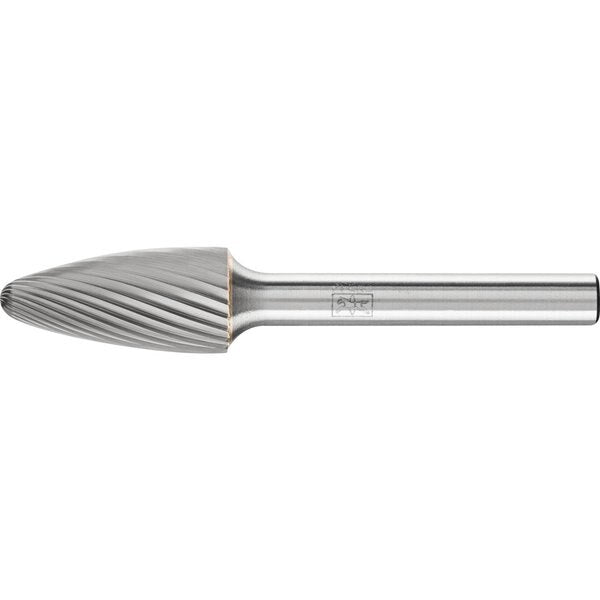 Carbide Bur - Tree Shape, SGL Cut - 1/2