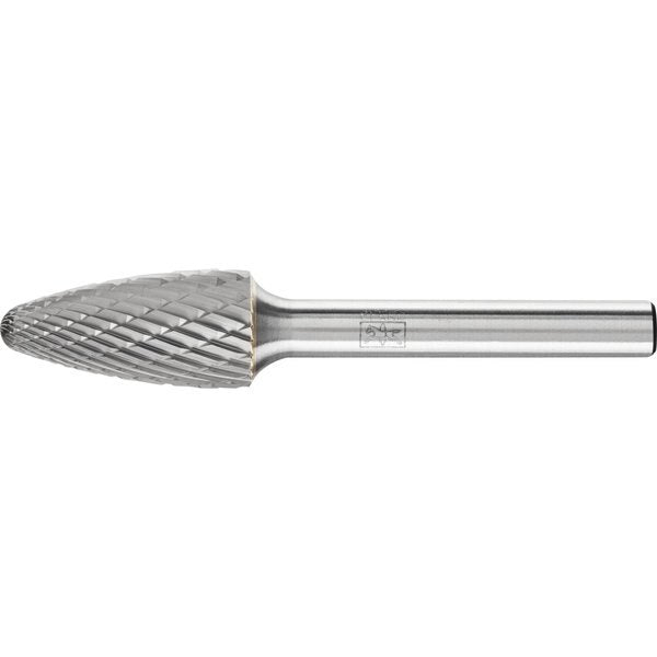 Carbide Bur - Tree Shape, DBL Cut - 1/2