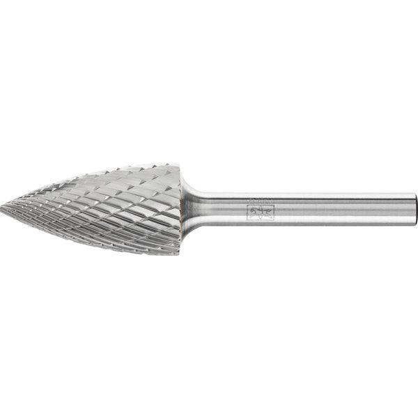 Carbide Bur - Tree Shape (Pointed), DBL Cut - 5/8