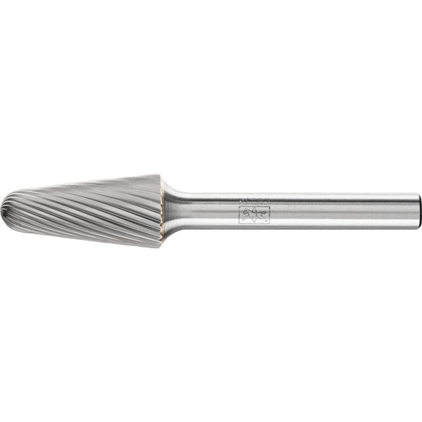 Carbide Bur - 14Â° Taper, SGL Cut - 1/2