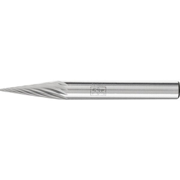 Carbide Bur - Cone (Pointed), SGL Cut - 1/4
