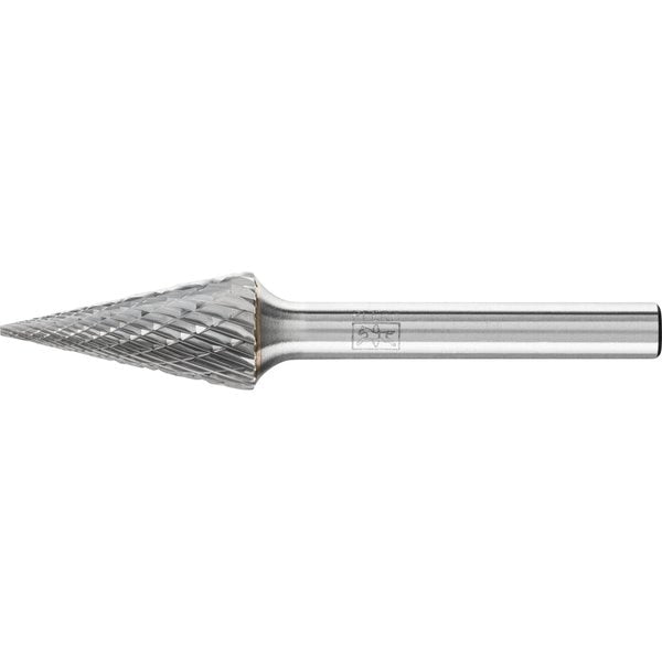 Carbide Bur - Cone (Pointed), DBL Cut - 5/8