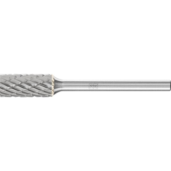 Carbide Bur - Cylind. (Plain End), DBL Cut - 1/4