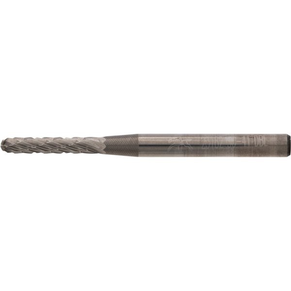 Carbide Bur - Cylind. (Radius End), DBL Cut - 3/32