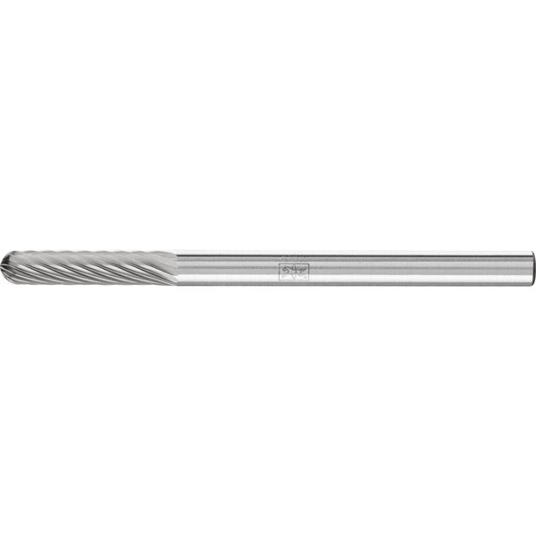 Carbide Bur - Cylind. (Radius End), SGL Cut - 1/8