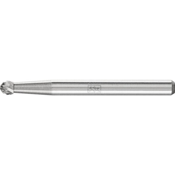 Carbide Bur - Ball Shape, DBL Cut - 1/8