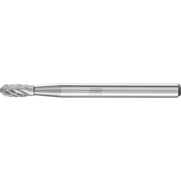 Carbide Bur - Oval Shape, DBL Cut - 1/8
