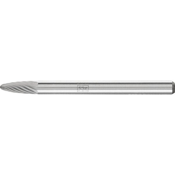 Carbide Bur - Tree Shape, SGL Cut - 1/8