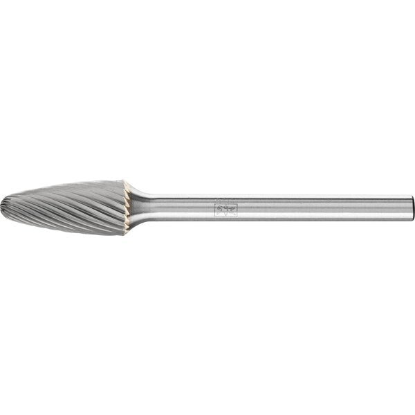 Carbide Bur - Tree Shape, SGL Cut - 1/4